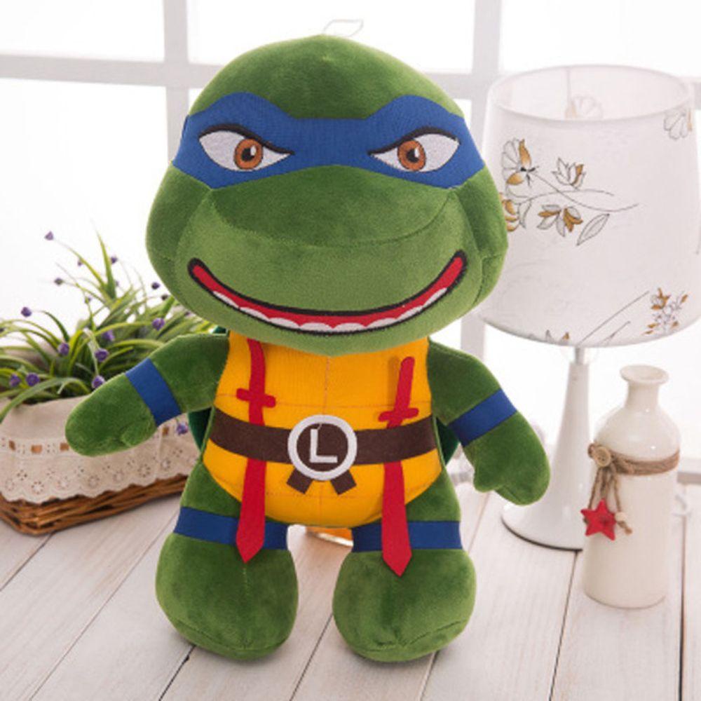 Needway Ninja Turtles Kawaii Lucu Lembut Mainan Anak Hadiah Donatello Anime Boneka Plush Doll Boneka Mainan