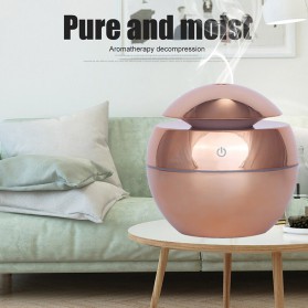 DELIXING Ultrasonic Air Humidifier Diffusers Aromatherapy USB 130ml - RJS62 - Golden