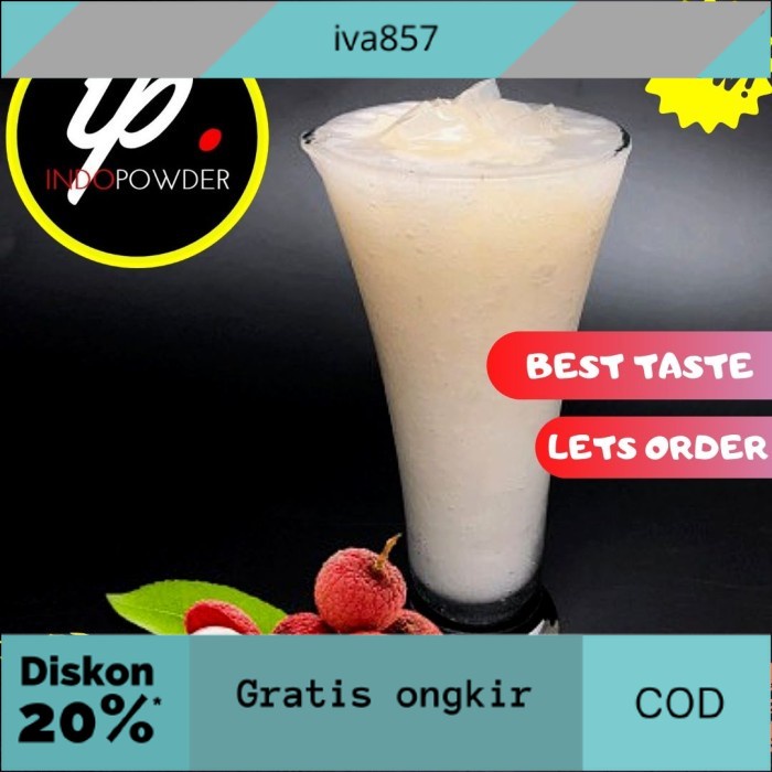 

PROMO Bubuk Minuman LECI 1Kg - Bubuk LECI 1Kg - LYCHEE Powder 1kg GRATIS ONGKIR