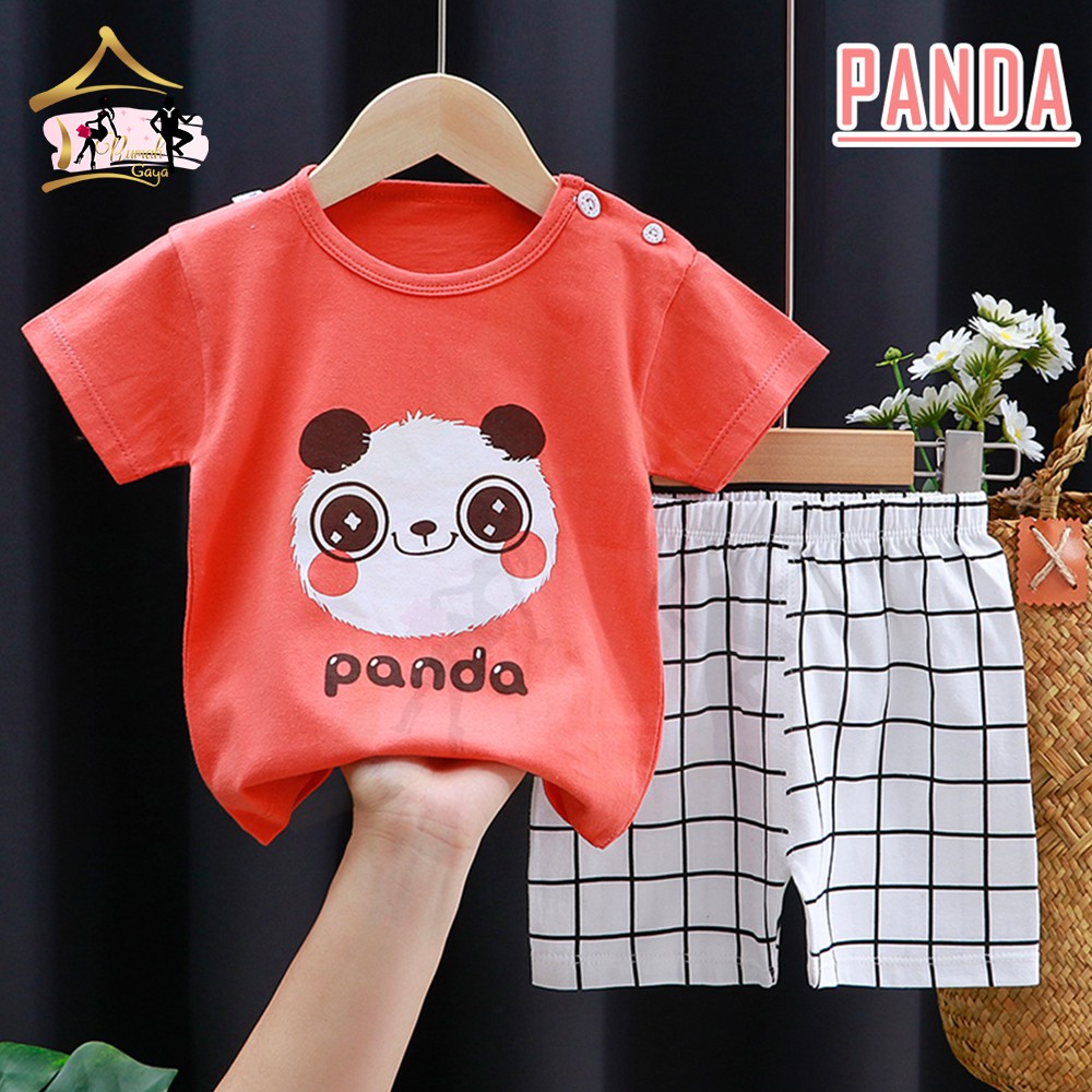 RG - Setelan Baju Anak Usia 3 - 5 Tahun Bahan Katun / Set Baju Anak  - Motif Karakter / Anak