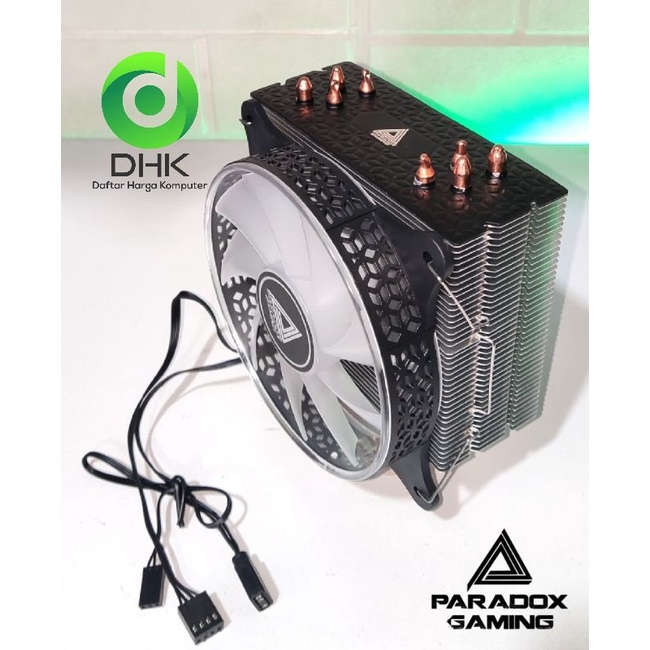 CPU COOLER PARADOX GAMING HYPERSONIC CPU COOLER CL 420 ARGB LED 12CM