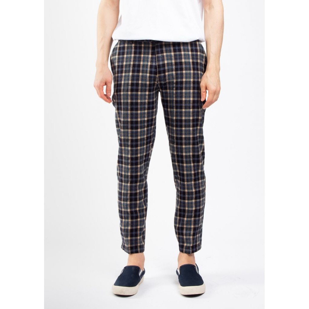 

Erigo Checked Pants Manay Brown