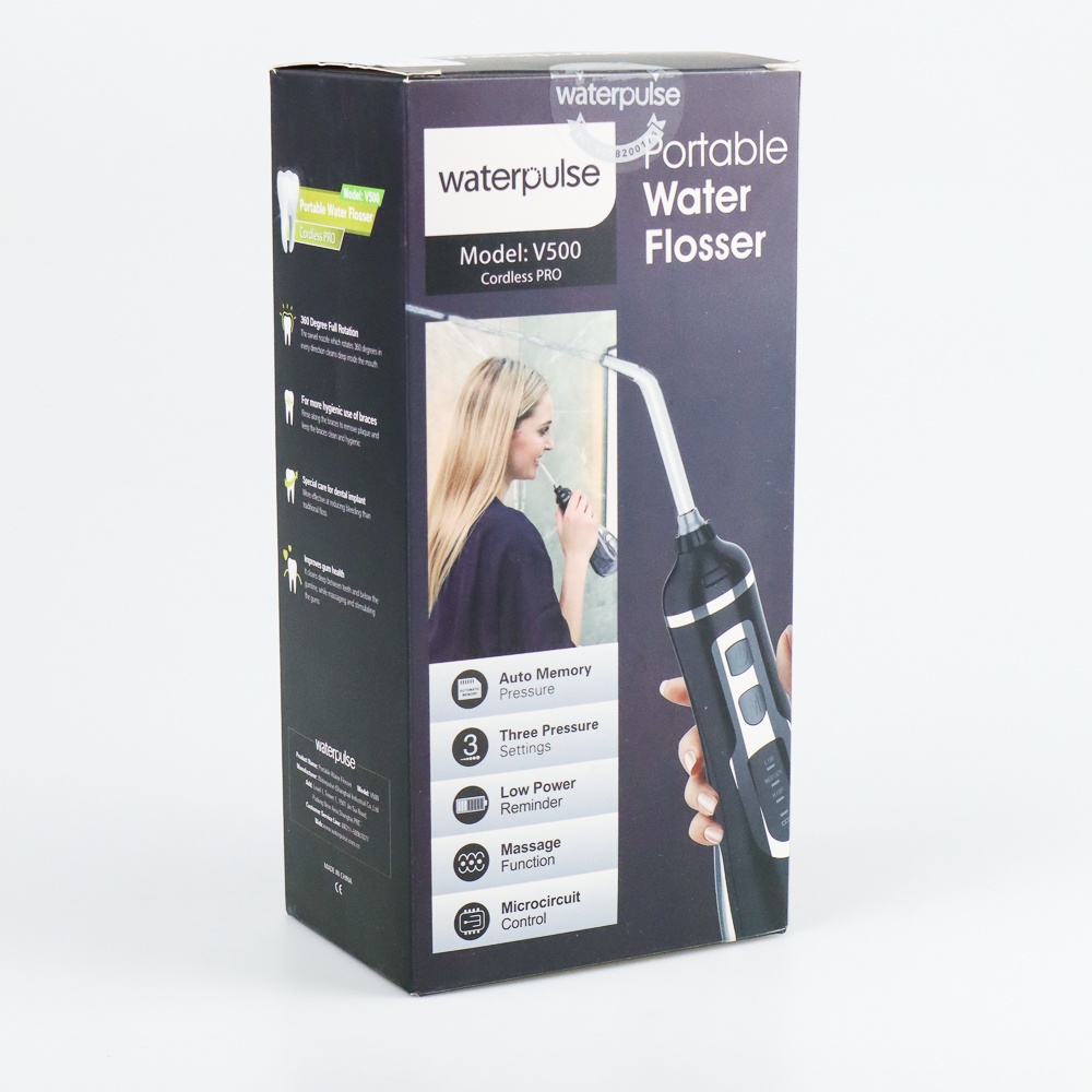 Waterpulse Dental Water Flosser Alat Semprot Pembersih Gigi - V500