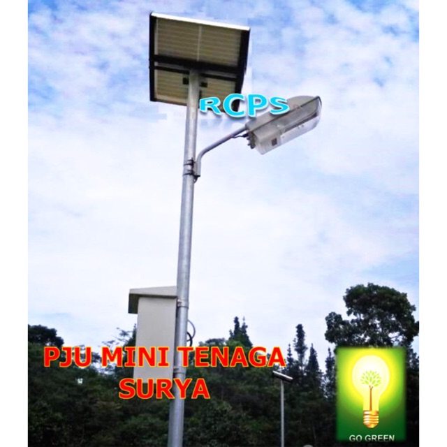 Lampu PJU Tenaga Surya ; Solar Cell Mini