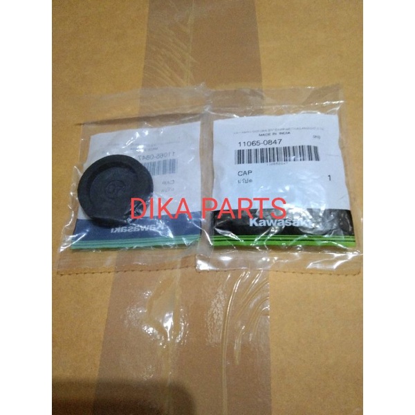 Karet tutup as Shok depan ninja RR mono original kawasaki