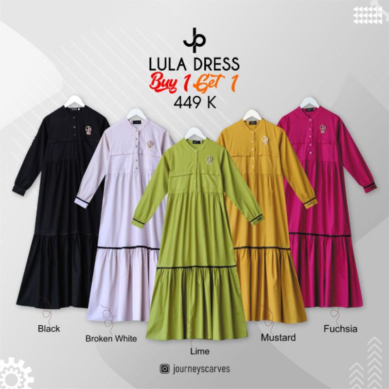 LULA DRESS by JOURNEY SCARVES