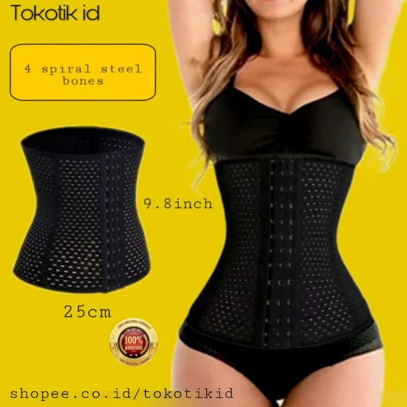 Waist shaper korset pelangsing penegak punggung pengecil perut buncit wanita ibu melahirkan