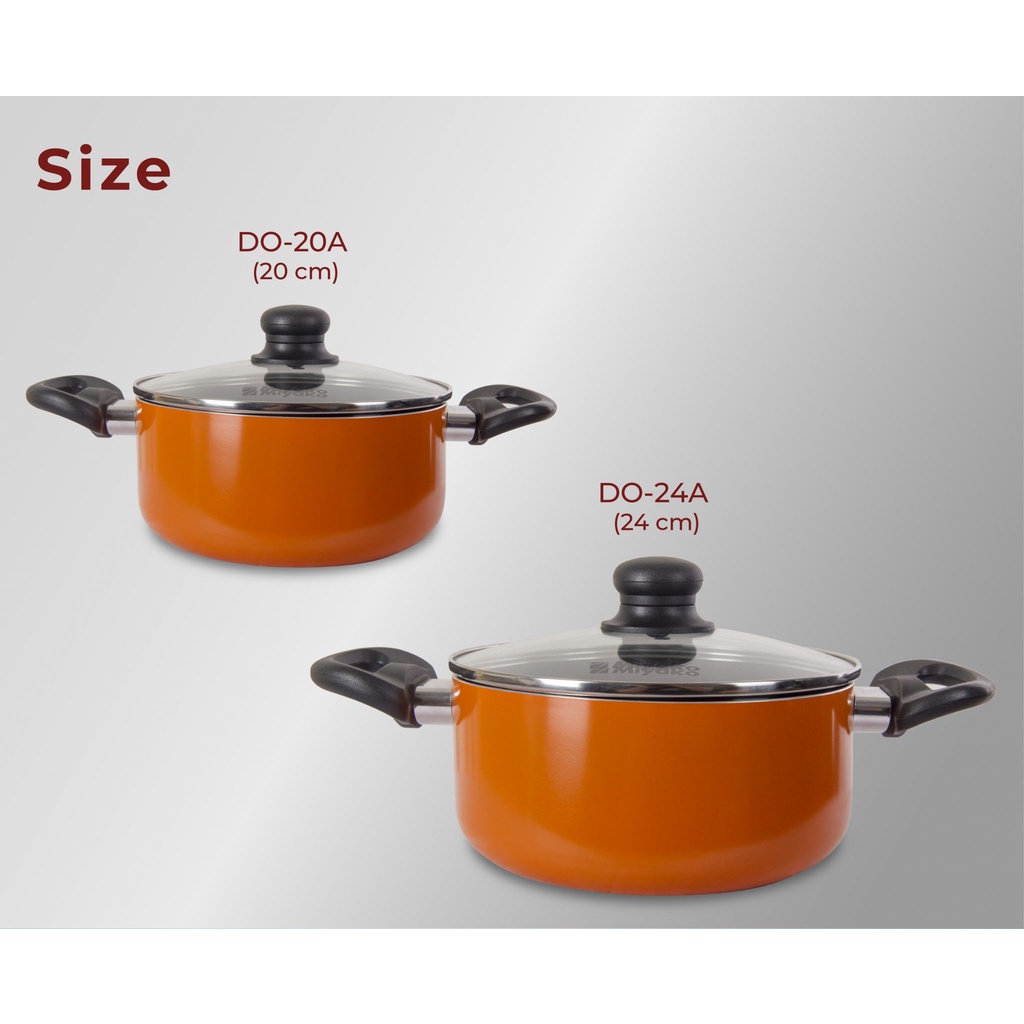 Miyako Cookware Dutch Oven DO-20A  Panci Miyako