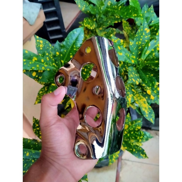 PANGKON MESIN GL ORI MOTOR / PANKON MESIN MP COPOTAN MOTOR CRHOME