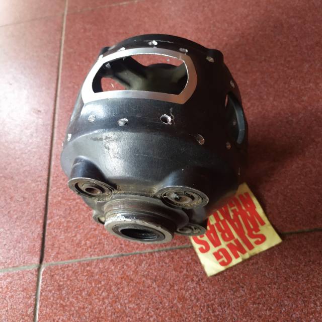 Tromol belakang tiger revo  bubutan