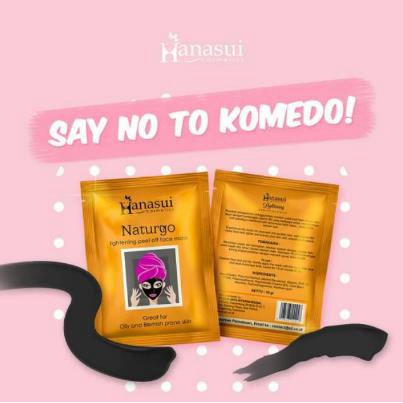 [SATUAN] * NCC * Hanasui Naturgo Masker Wajah Peel Off Masker Komedo