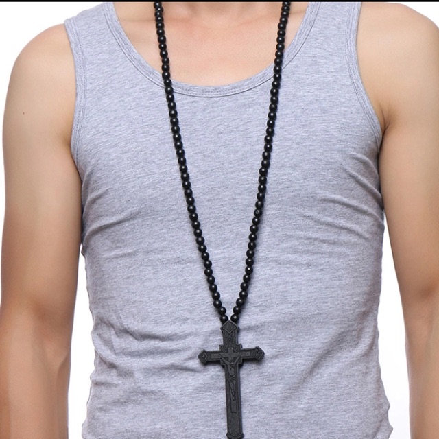 Kalung Salib Rosario Katolik