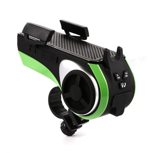 AKN88 - Multifunction Bicycle Powerbank Phone Holder with Speaker and LED