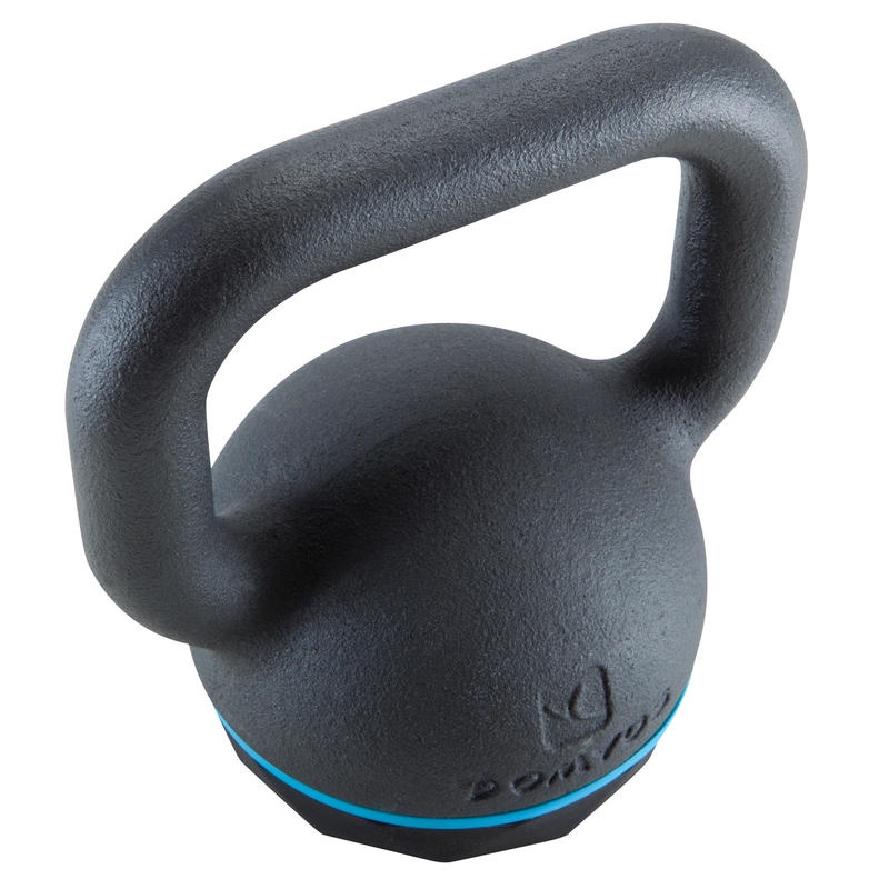 DOMYOS Kettlebell Alat Angkat Beban Pilates Gym Fitess Berat 8 kg