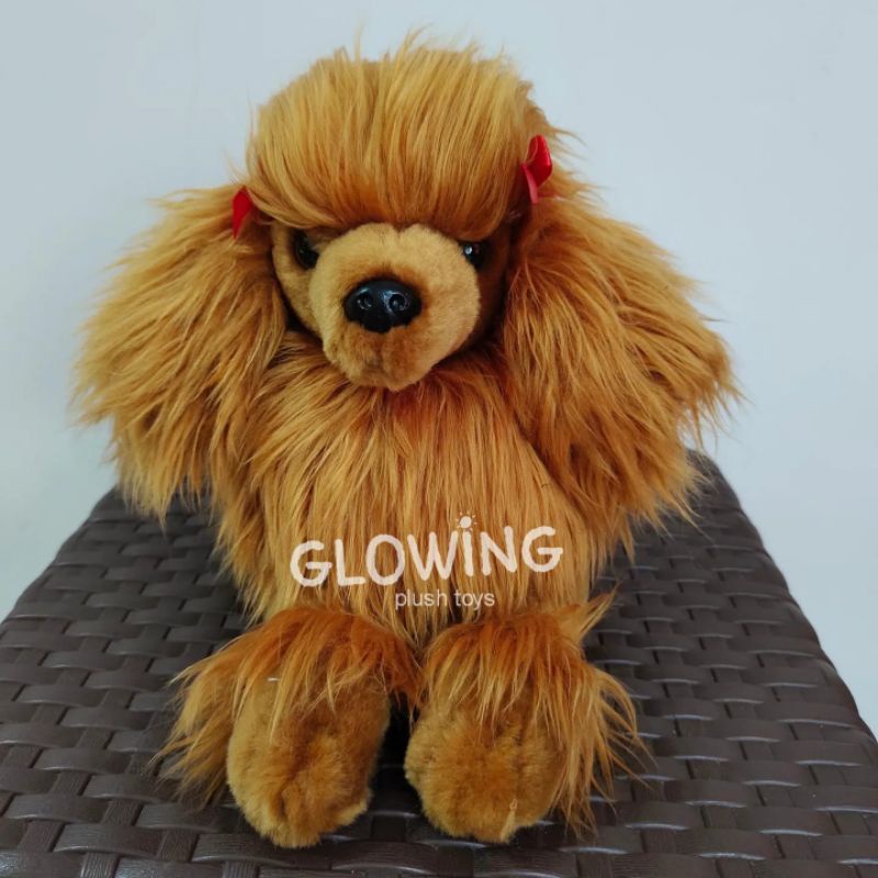 Boneka Anjing Pudel Poodle