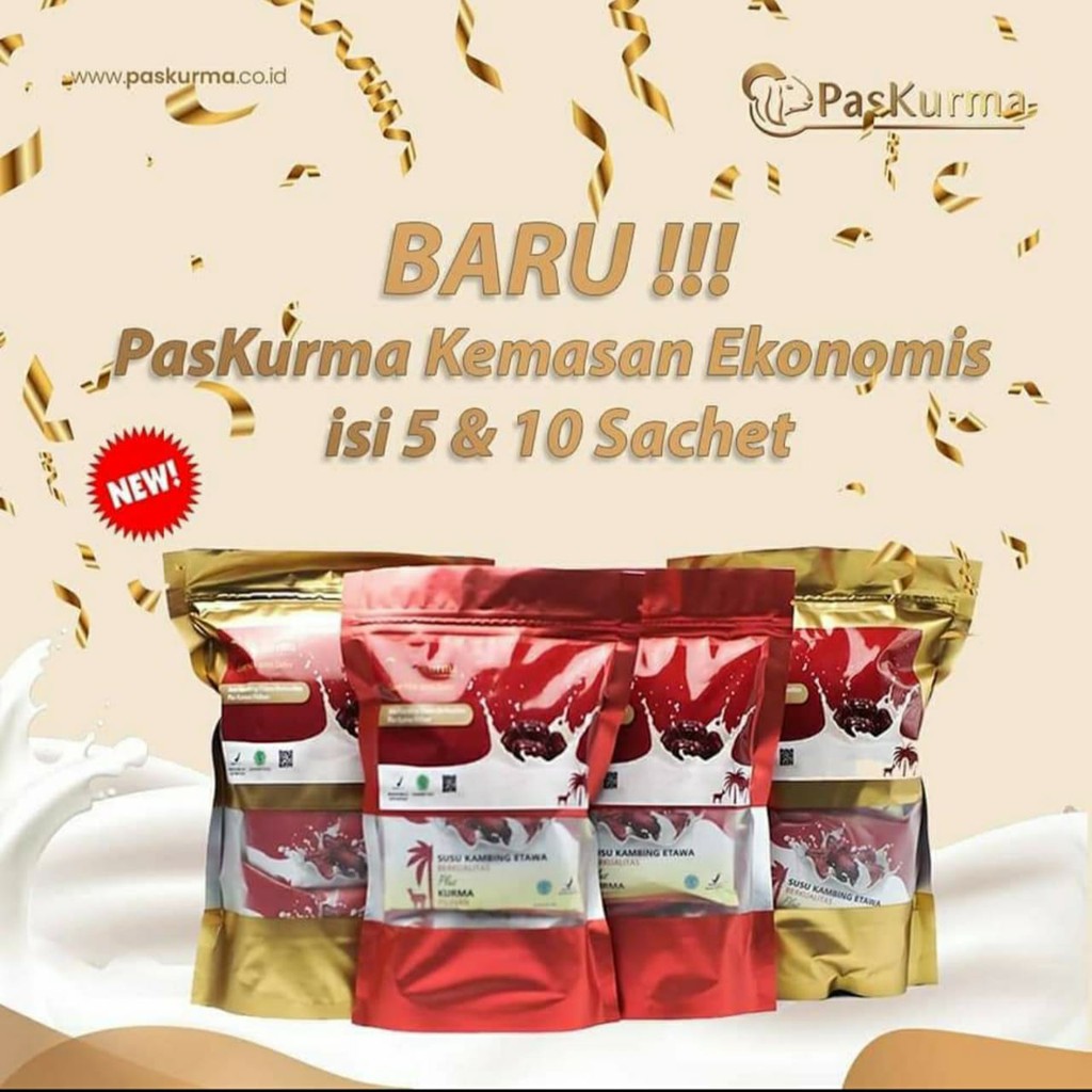 

PASKURMA (isi 10 sachet/pcs) | Susu Kambing Etawa