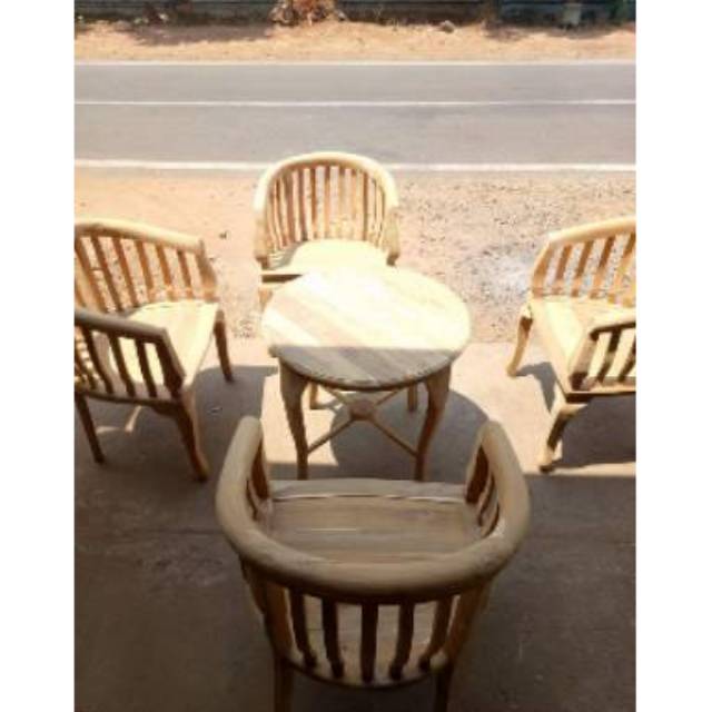 KURSI BETAWI JATI MENTAHAN