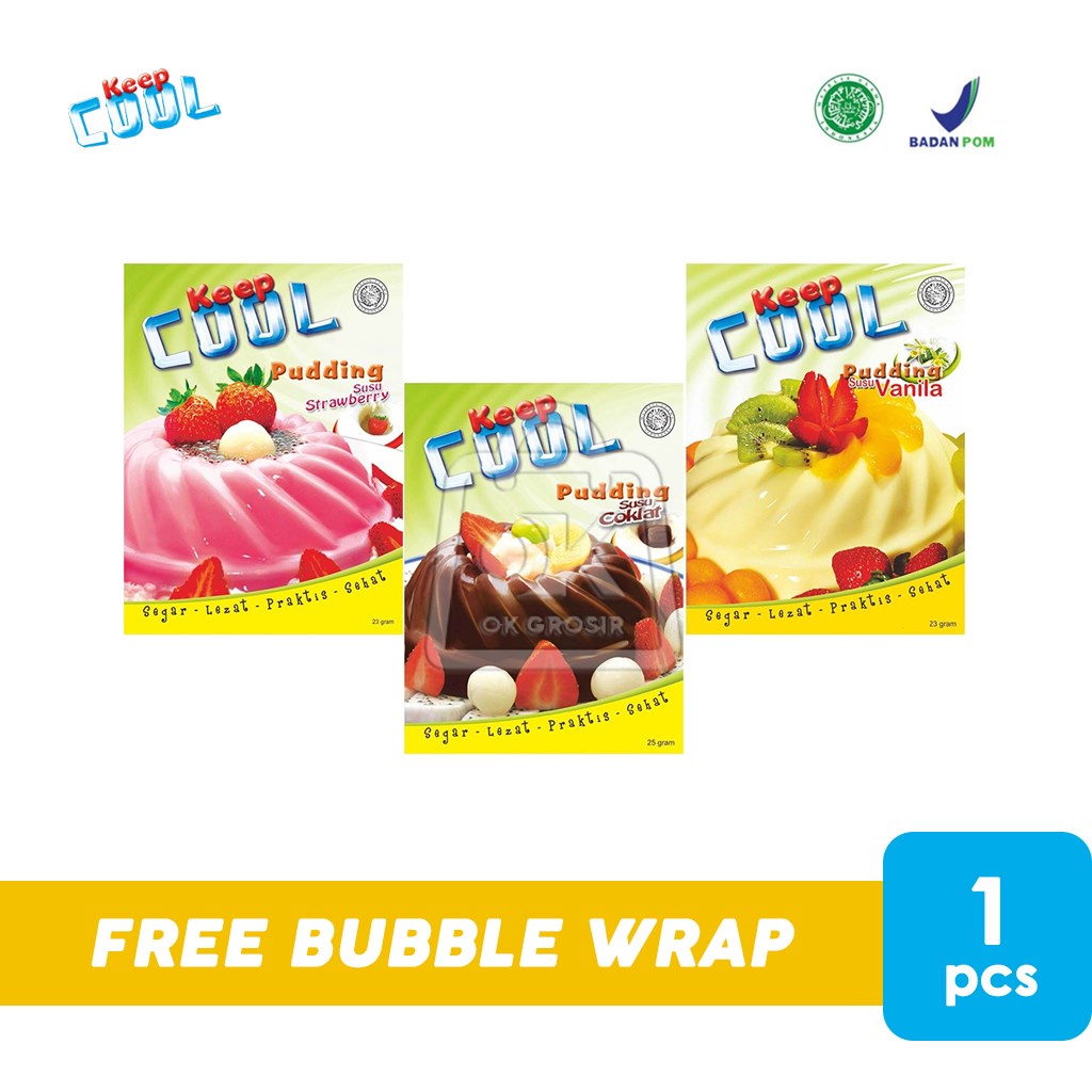 

Premix Pudding Susu Keep Cool BIASA (BUKAN SILKY) 1 pcs