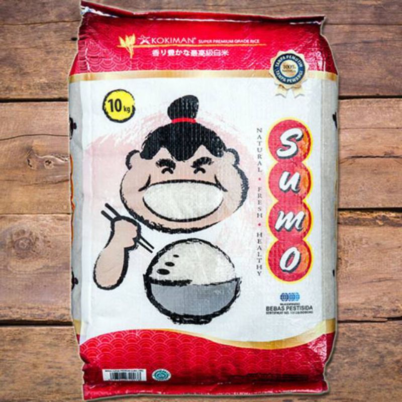 

Beras Sumo PREMIUM 10kg Karung Merah