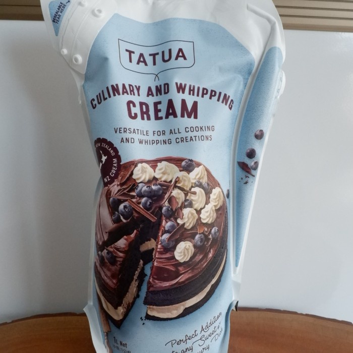 

culinary and whipping cream tatua 1 liter / cooking cream tatua 1kg - BARU