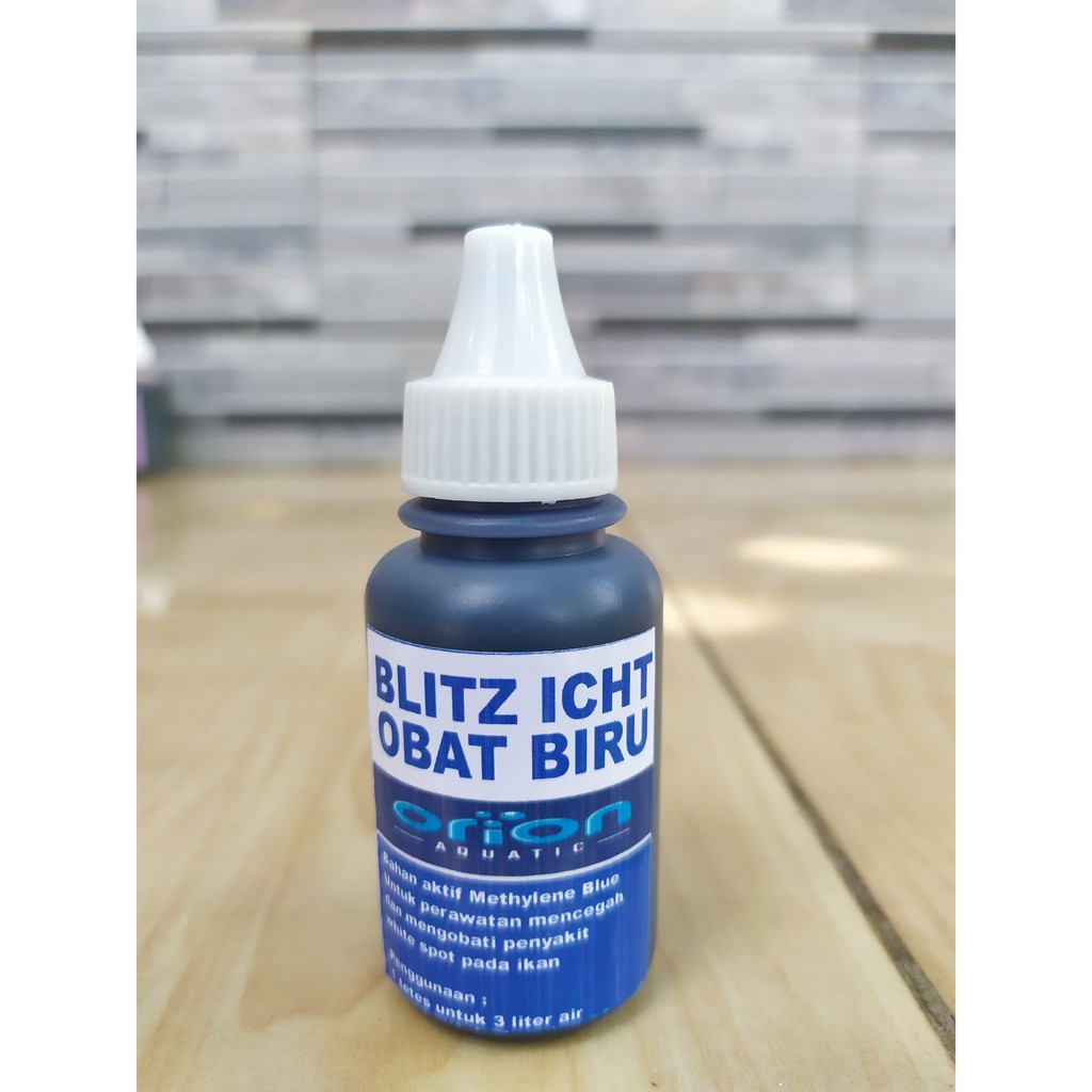 [SIAP KIRIM] / Obat Biru 30 ml / obat ikan / obat ikan cupang / bisa COD