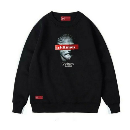 Eighty Nine Crewneck Black Motif Simpel Pria/Wanita Premium Quality [COD]