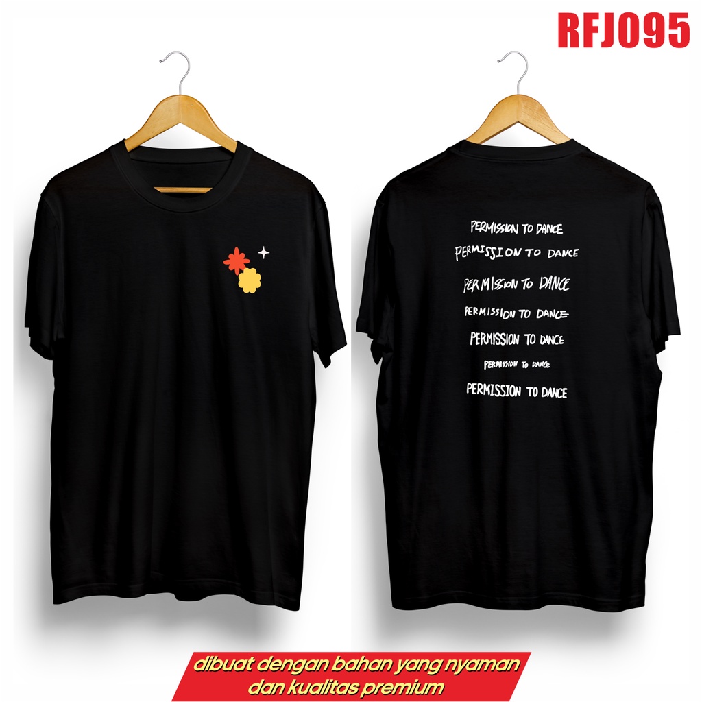 MURAH!!! KAOS KPOP PERMISSIO TO DANCE RFJ095 LAS VEGAS