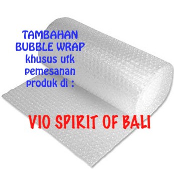 

Tambahan Bubble Wrap Khusus Untuk Pembelian di Toko Vio Spirit
