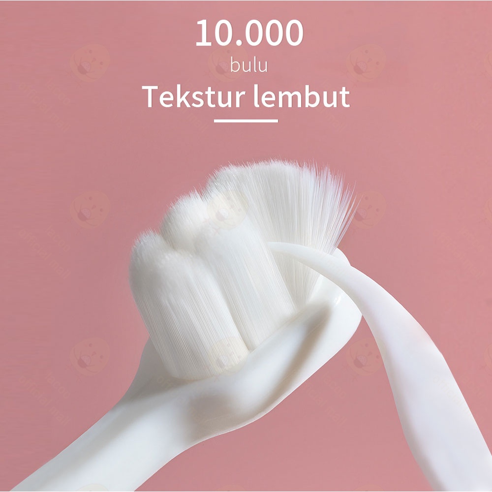 Lacoo Sikat gigi bayi anak motif singa Baby toothbrush