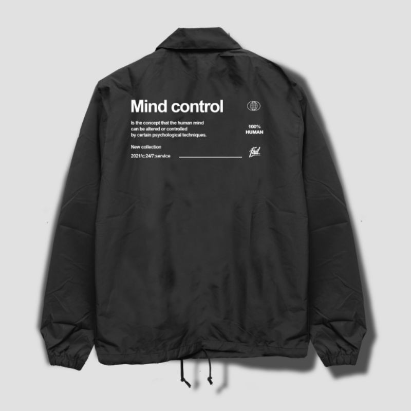 FAILOFFICIAL COACH JACKET - MIND CONTROL 01