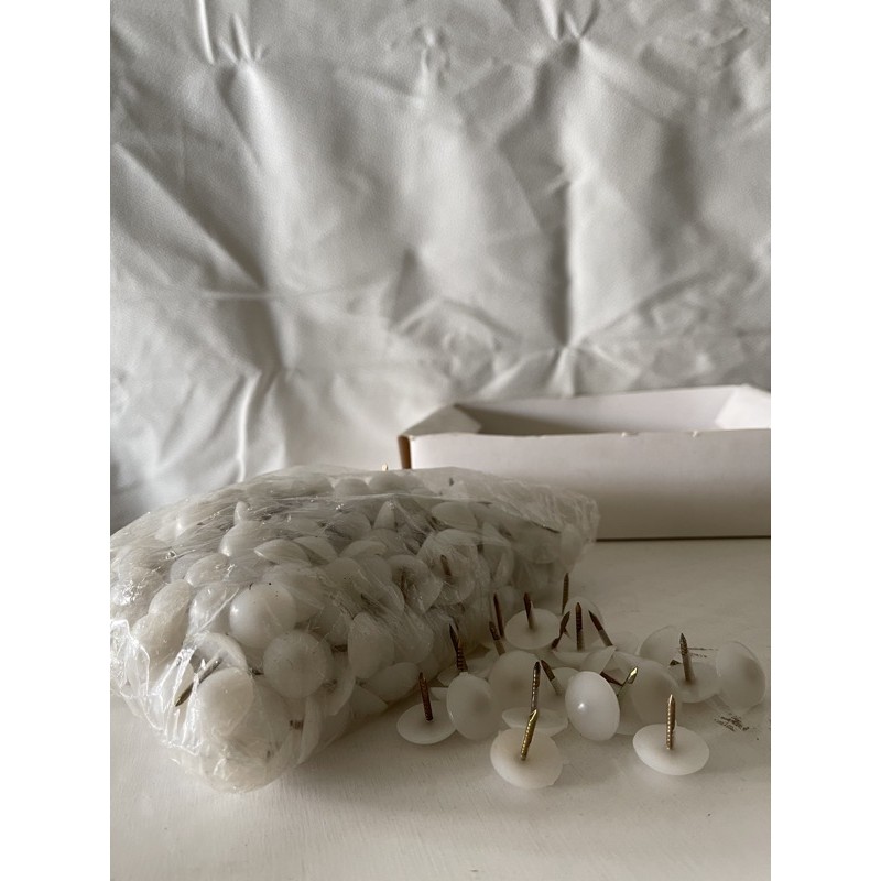 Paku jamur plastik / paku plastik mebel / pines bakpao putih