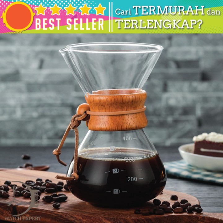 BAYAR DI TEMPAT Teko Kopi Barista 400ml Coffee Maker Pot V60 Drip Kettle