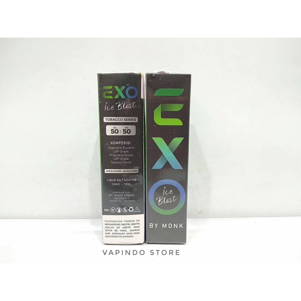 SALT EXO ICE BLAST 15ML NIC 10MG SALTNIC BY MONK