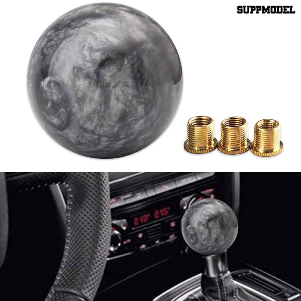 Suppmodel Knob Tuas Perseneling Mobil Manual Universal Bentuk Bola Bahan Akrilik Resin Anti slip