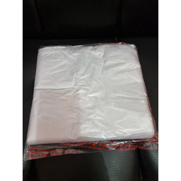 Kantong Plastik Hd Bening Transparan / Kantong Kresek Bening Pufin Oren 15 24