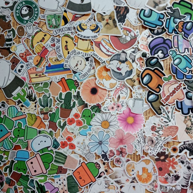 

STICKER FOR NOTE / JOURNAL / SCRAPBOOK / DIARY / PLANNER (50 PCS)