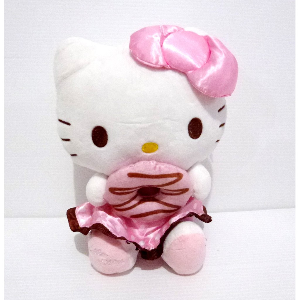 Boneka Hello Kitty Original Sanrio Aoger Donuts Series