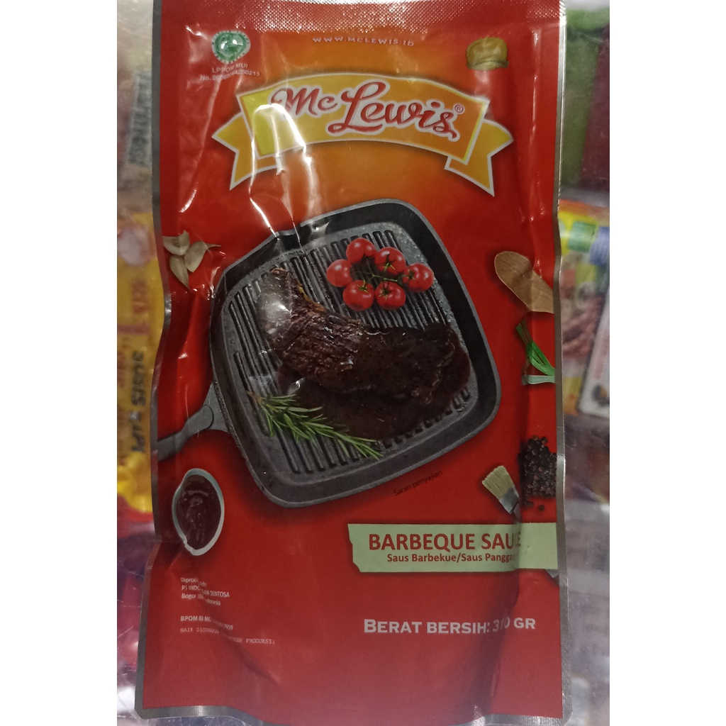 

McLewis Saus Barbeque 310gram