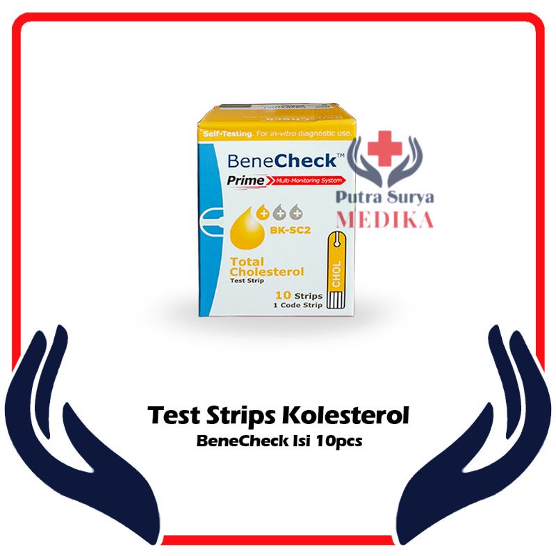 Strip Benecheck Prime Cholesterol | Strip Kolesterol BeneCheck