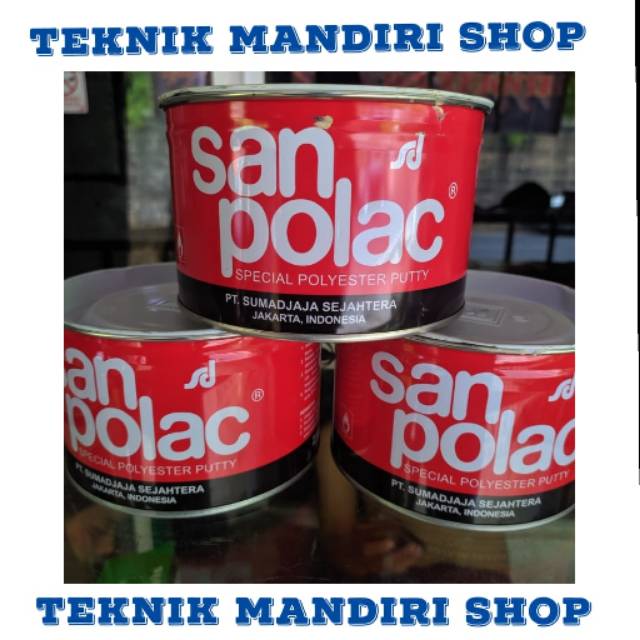 Dempul Sanpolac - Dempul Obat Sanpolac 1Kg
