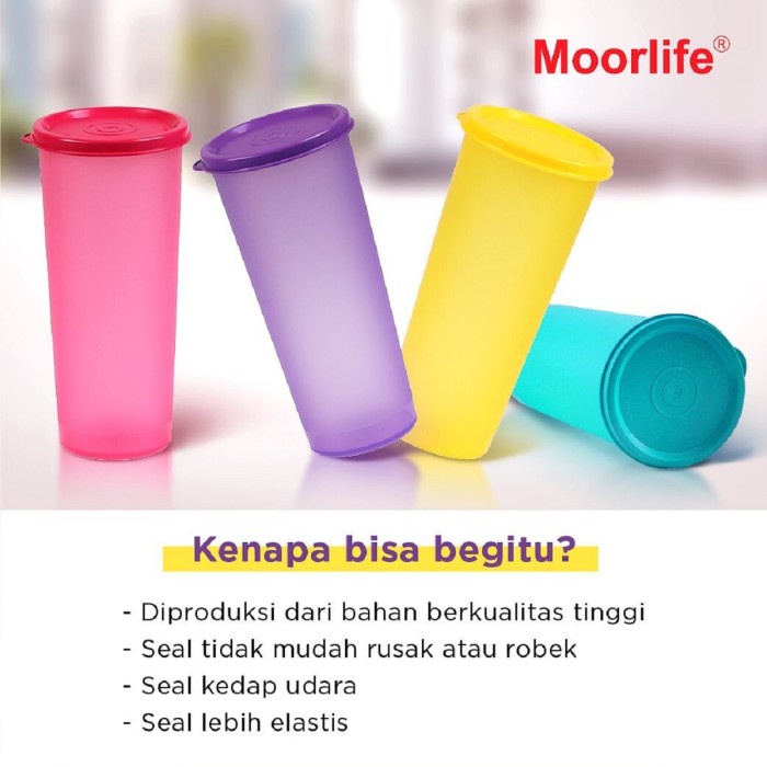 Tempat Minum Botol Tumbler Plastik Moorlife 470ml