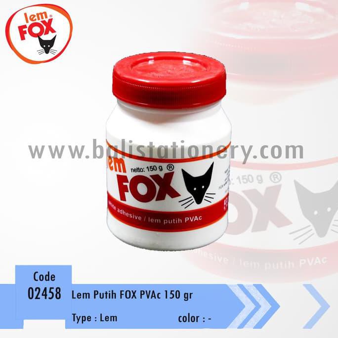 

Ready Stock] Lem Fox Putih Pvac 150 Gr