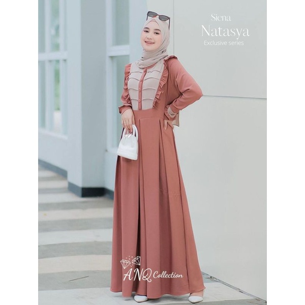 GAMIS NATASYA DRESS ORI ANQ COLLECTION