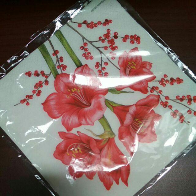 Napkin Decoupage Made In Eropa Harga Grosir