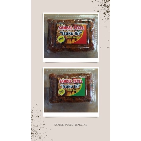

Sambel pecel Isakuiki