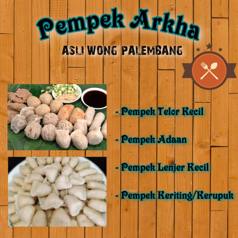 

PEMPEK ARKHA | ASLI PALEMBANG | PEMPEK KECIL CAMPUR (16pcs + cuko 350ml)