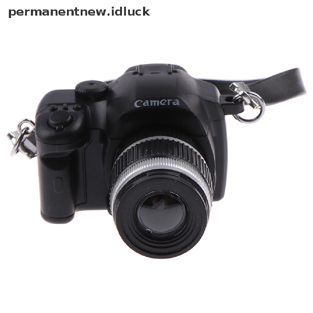 (luckypermanentnew) 1pc Miniatur Kamera SLR Digital Untuk Aksesoris Rumah Boneka (ID)