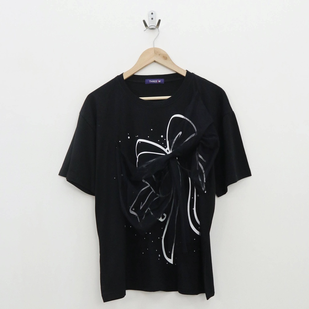 Slony bow tee top - Thejanclothes