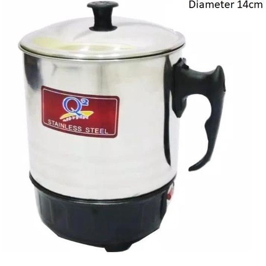 Best Product Yangmurah Q2 Panci Pemanas Elektrik Diameter Electric Heating Mug - Paling Dicari