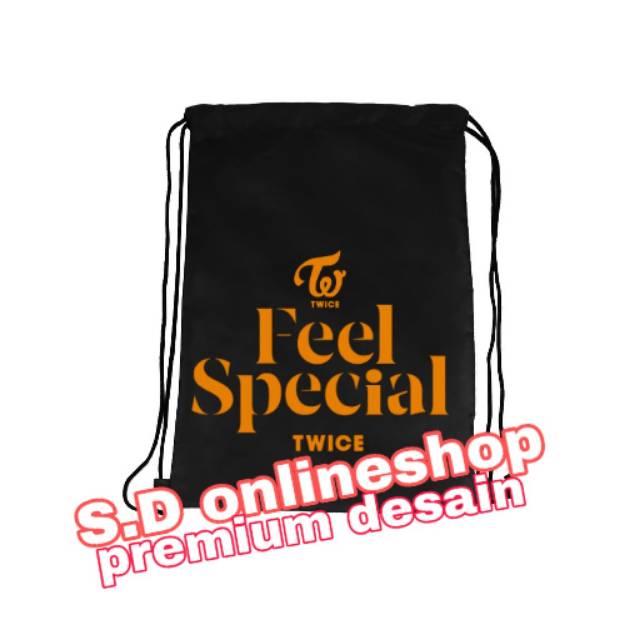 String bag tasserut kpop TWICE FEEL SPECIAL